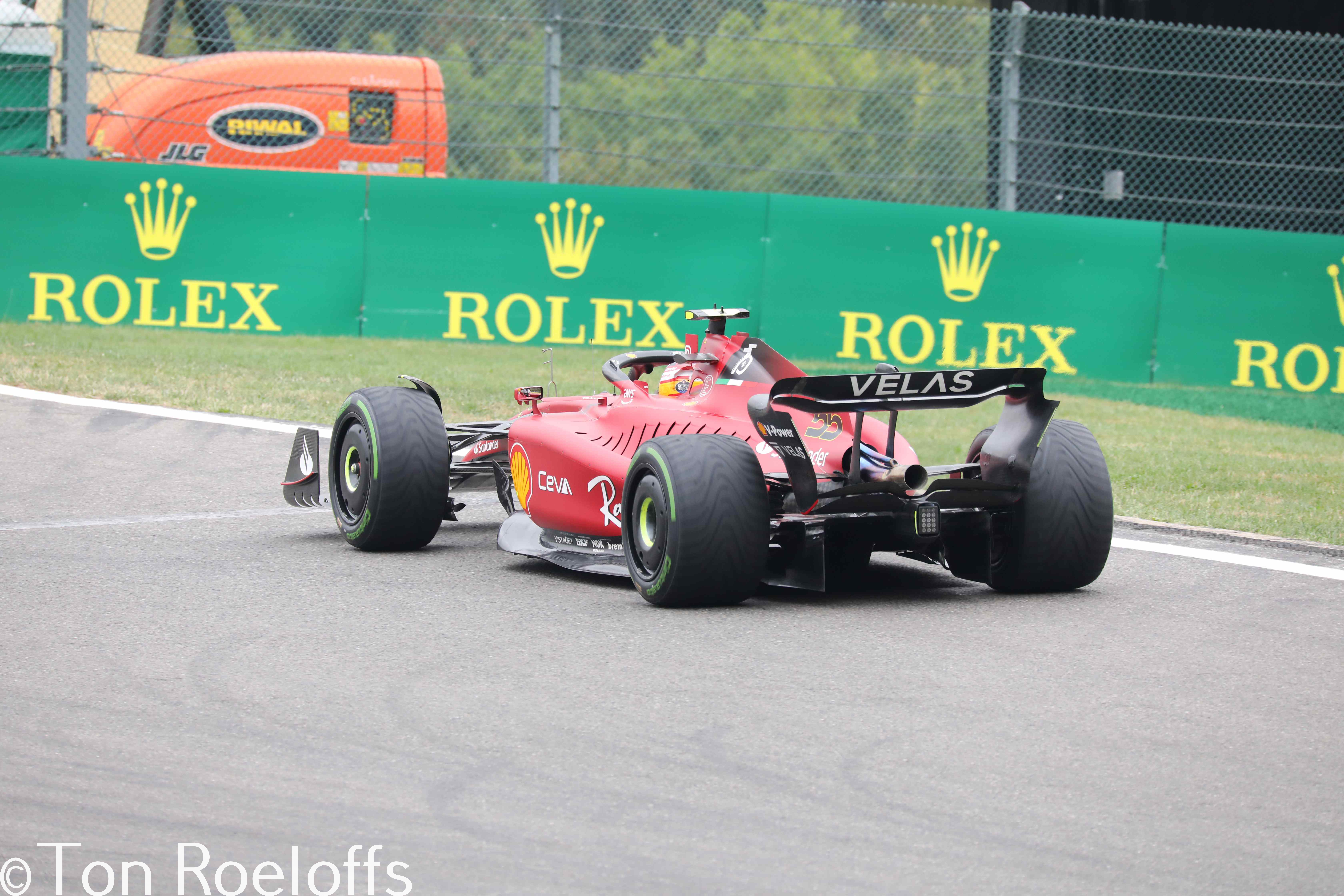 Verstappen pitbox